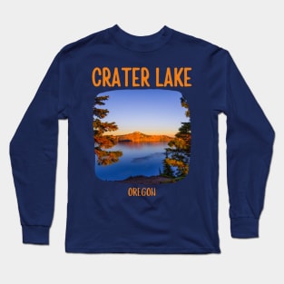 Crater Lake Oregon Long Sleeve T-Shirt